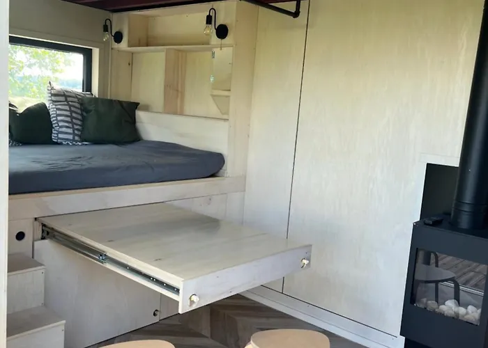 La Tiny Francaise, Nature, Confort, Terrasse Kır Evi *